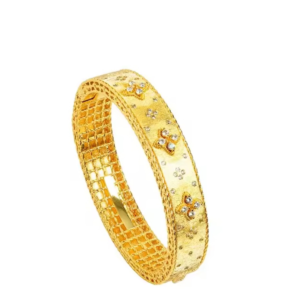 18k Venetian Bangle - Picture 3 of 11